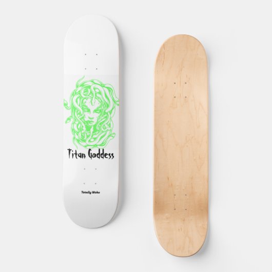 Medusa Custom Skateboard Deck (Vorderseite)