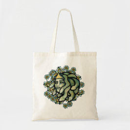 Medusa Floral Artwork Gorgon Woman Tragetasche