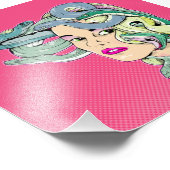 Medusa Fotodruck (Ecke)