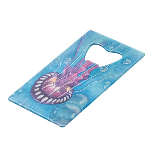 Medusa Geldbeutel Flaschenöffner (Rückseite Schrägansicht)