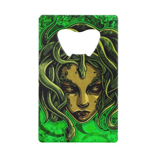 Medusa Geldbeutel Flaschenöffner (Vorderseite)