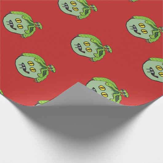 Medusa Geschenkpapier (Ecke)