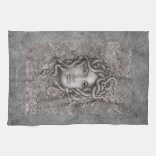 Medusa Geschirrtuch (Horizontal)