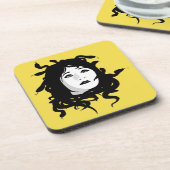 Medusa Getränkeuntersetzer (Linke Seite)