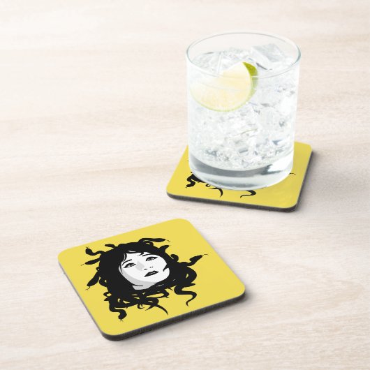 Medusa Getränkeuntersetzer (Rechte Seite)