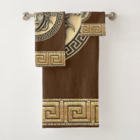 Medusa Golden Gorgon Griechisch Key Brown
