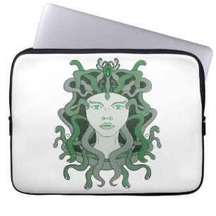 Medusa Gorgo Schlange Gorgone Monster griechische Laptopschutzhülle