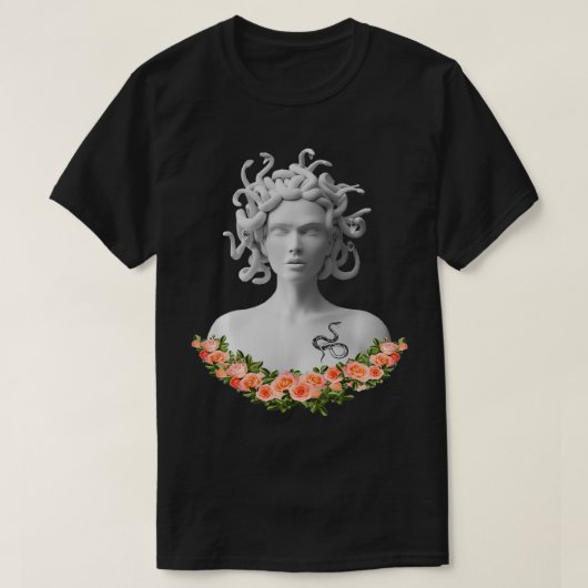 Medusa Gorgon Greek Mythology  T-Shirt (Design vorne)