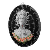 Medusa Gorgon Griechische Mythologie Dartscheibe (Vorderseite rechts)