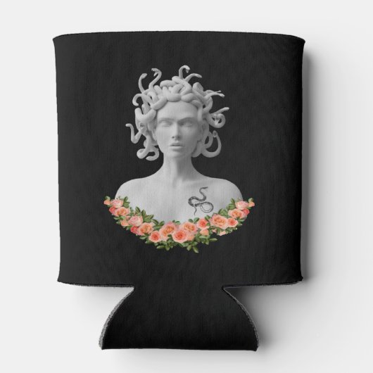 Medusa Gorgon Griechische Mythologie Dosenkühler (Rückseite)