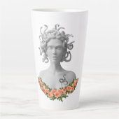 Medusa Gorgon Griechische Mythologie Milchtasse (Vorderseite)