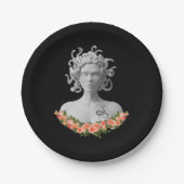 Medusa Gorgon Griechische Mythologie Pappteller (Vorderseite)