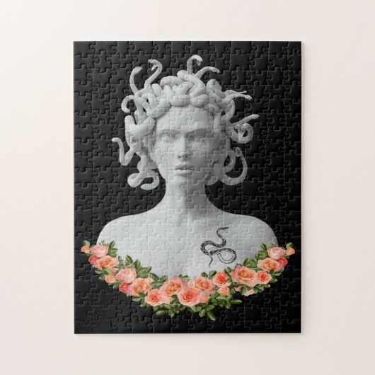Medusa Gorgon Griechische Mythologie Puzzle (Vertikal)