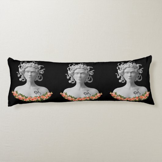 Medusa Gorgon Griechische Mythologie Seitenschläferkissen (Rückseite)