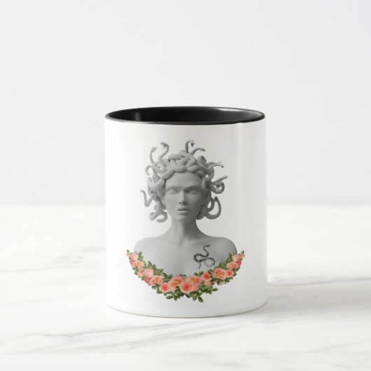 Medusa Gorgon Griechische Mythologie Tasse (Zentrum)