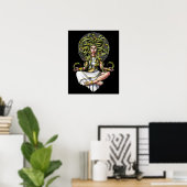 Medusa Gorgon Meditation Poster (Heimbüro)