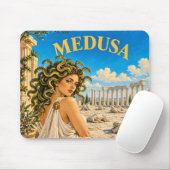 Medusa, Gothic Fantasy Monster Mousepad (Mit Mouse)