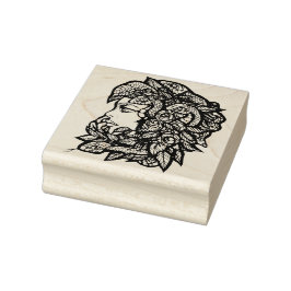 Medusa Green Snakes Gorgon Gummistempel