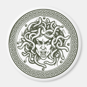 Medusa-griechische Mythologie-Geschöpf Magnet