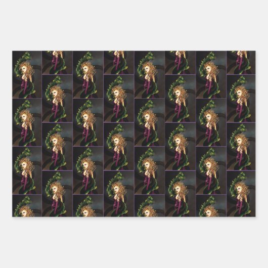 Medusa Griechische Mythologie Snakes Gorgon Geschenkpapier Set (Vorderseite)