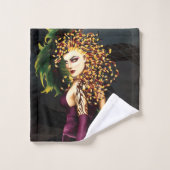 Medusa Grithology Snake Gorgon Badhandtuch Set (Waschlappen)