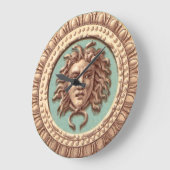 Medusa Große Wanduhr (Winkel)