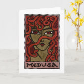 Medusa-Gruß-Karte Karte (Gelbe Blume)