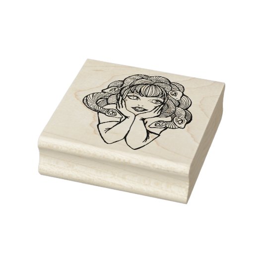 Medusa Gummistempel (Stempel)