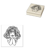 Medusa Gummistempel (Stempel)
