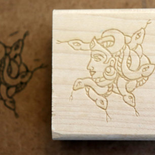 Medusa Gummistempel