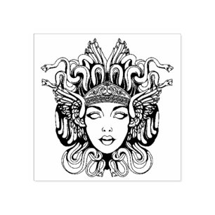 Medusa Gummistempel