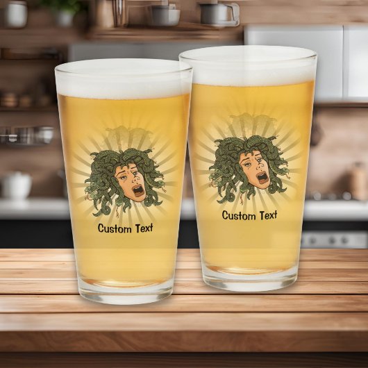 Medusa Head Glas