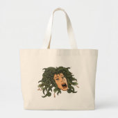 Medusa Head Jumbo Stoffbeutel (Vorne)