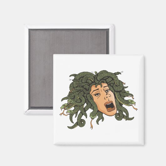 Medusa Head Magnet (Vorderseite/Rückseite)