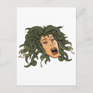 Medusa Head Postkarte