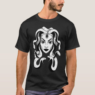 Medusa Head Snake Hair Alte griechische Mythologie T-Shirt