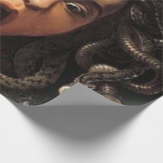 Medusa Head von Caravaggio Geschenkpapier (Ecke)