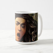 Medusa Head von Caravaggio Kaffeetasse (VorderseiteRechts)