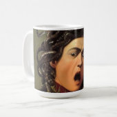 Medusa Head von Caravaggio Kaffeetasse (Vorderseite Links)