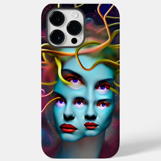 Medusa Hypnose, Mythologie, Mystische Kreatur Case-Mate iPhone Hülle (Rückseite)