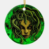 Medusa Keramik Ornament (Vorne)