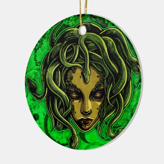 Medusa Keramik Ornament (Links)