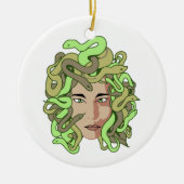 Medusa Keramik Ornament (Vorne)