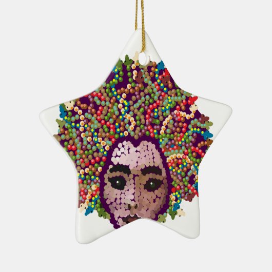 Medusa Keramik Ornament (Rechts)