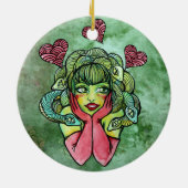 Medusa                                             keramik ornament (Hinten)
