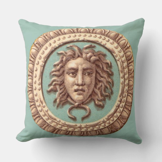 Medusa Kissen (Vorderseite)