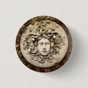 Medusa-Knöpfe Button