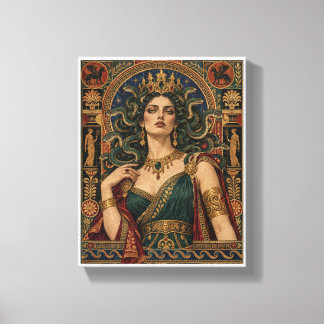 Medusa königlich leinwanddruck