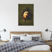 Medusa Kopf Caravaggio Malerei Kunst Mythologie ca Leinwanddruck (Insitu (Schlafzimmer))