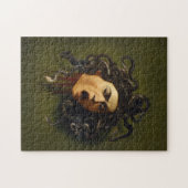Medusa Kopf Caravaggio Malerei Kunst Mythologie ca Puzzle (Horizontal)